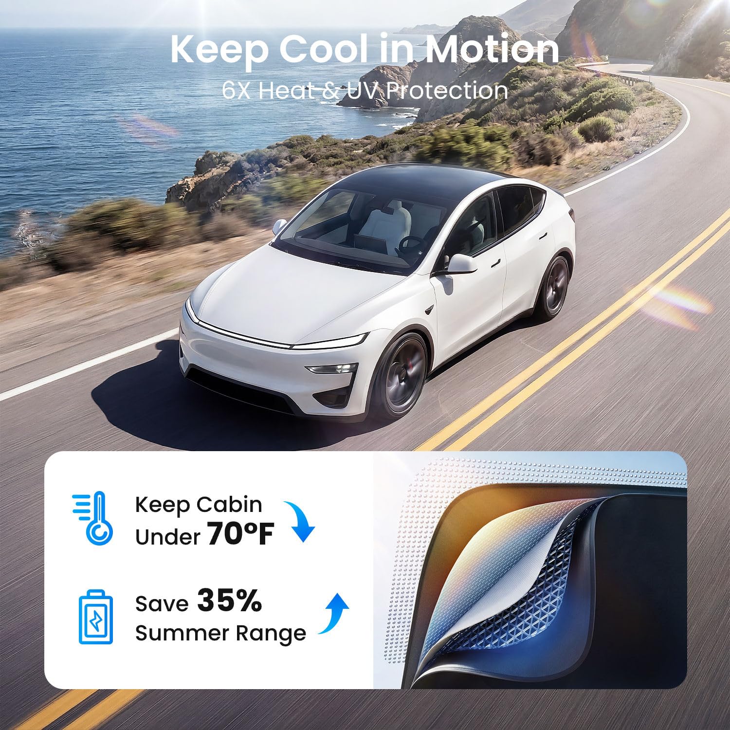 Amazon | REEVAA 2026年アップグレード Tesla Model Y (ジュニパー